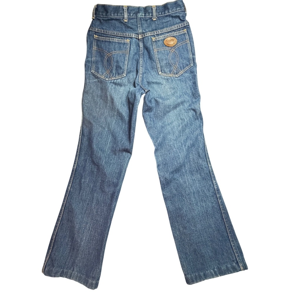 Geoffrey Beene Kids Vintage Straight Leg Denim Jeans Blue Size 10 Cotton Preppy‎